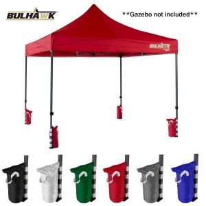 gazebo leg weights colours