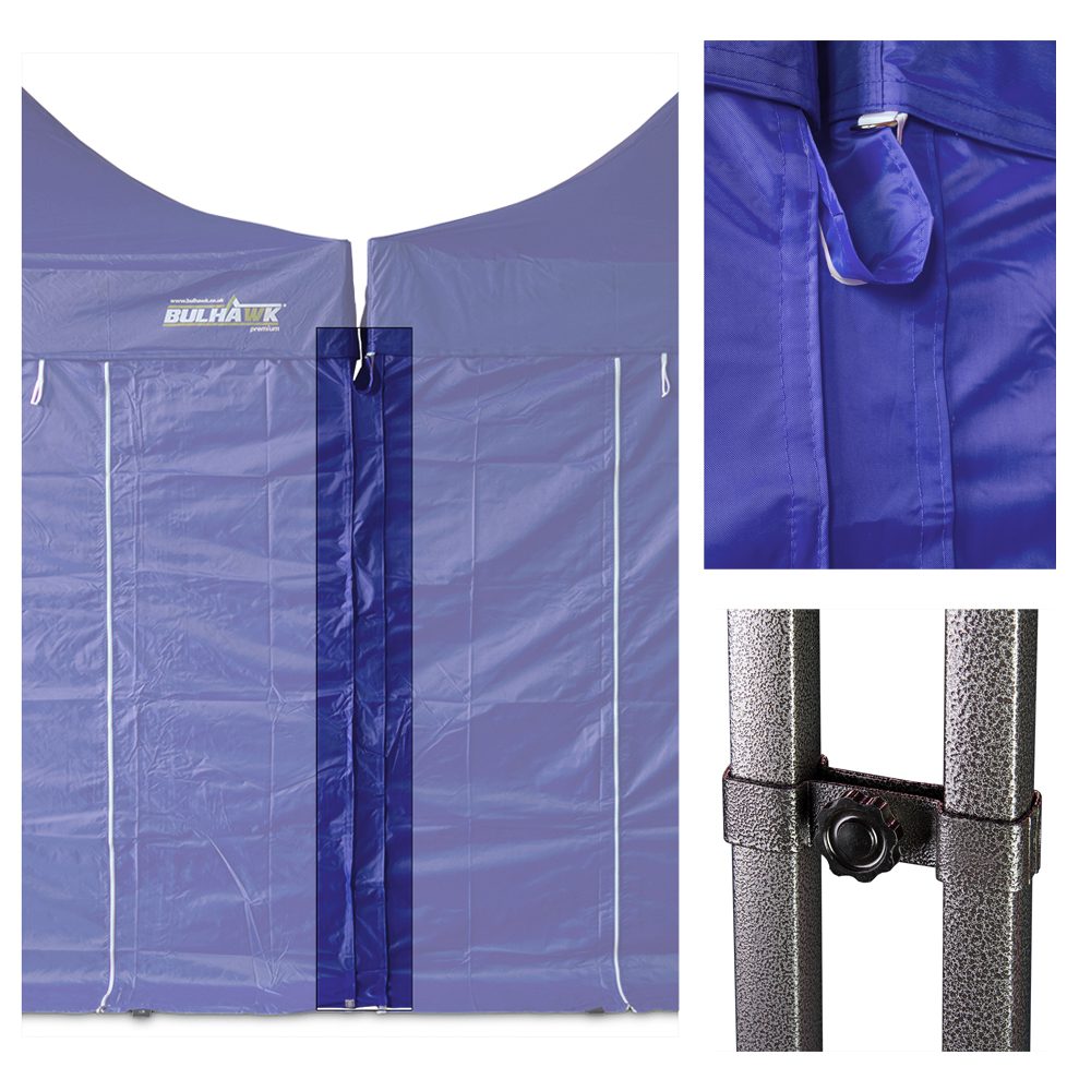 Full Gutter Kit – Velcro Connect – Blue Main 1