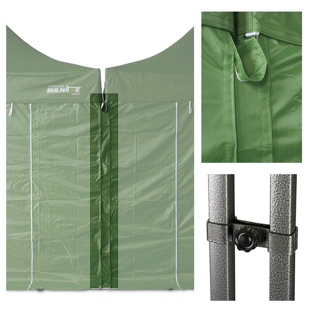 Full Gutter Kit – Velcro Connect – Green Main 1